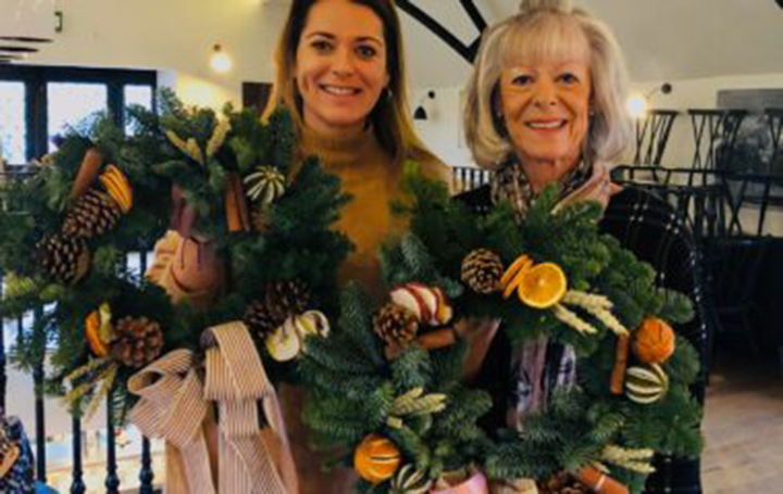 Festive Wreath Classes With Michelle Rose - Hatfield House