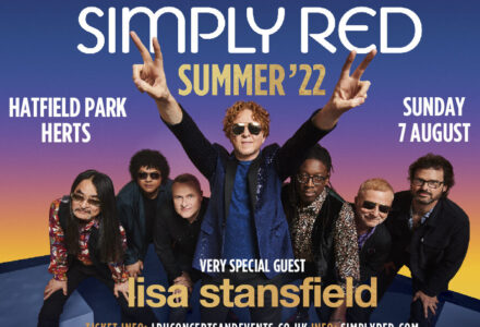 Simply Red Are Coming To Hatfield Park - Hatfield Park