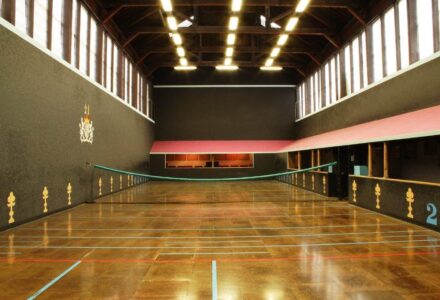 Conservation Works At The Real Tennis Court - Hatfield Park