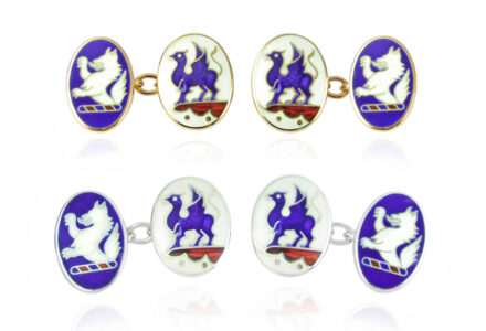 The King’s Beasts Limited Edition Coronation Cufflinks - Hatfield Park