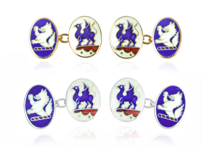 The King’s Beasts Limited Edition Coronation Cufflinks - Hatfield Park